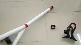 How to make Home Made Mobile Tripod with PVC at Cheap