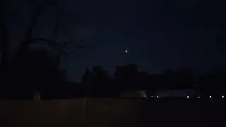 Rocket launch from the back yard