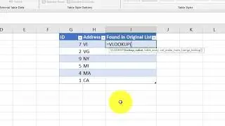 Excel Tutorial: Comparing Two Lists with VLOOKUP to Identify Missing Entries