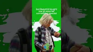 a 12-year-old who, with the help of the BusyKid app