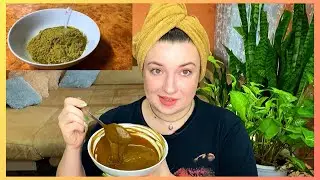ОКРАШИВАНИЕ ВОЛОС ХНОЙ | приготовление хны | преимущества аюрведический хны OSHEA