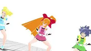 [MMD] REUPLOAD - GENTLEMAN (The PowerPuff Girls Z)