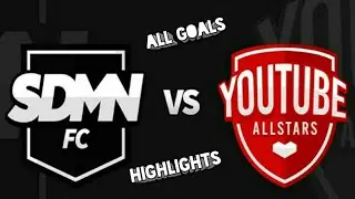 Sidemen FC vs. YouTube All Stars - Charity Match 2018 - Highlights & All Goals (7-1)
