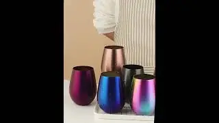 Stainless Steel Glitter Tumbler Coffee Hot and Cold Drink Cups Custom Logo Colorful Egg Beer Mugs