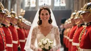 The British Royal Guard in Red Uniforms Stood as Catherine Middleton Walked Down the Aisle | Stories