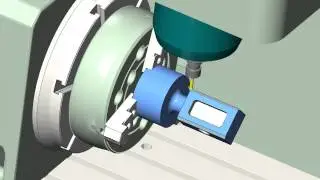 MASTERCAM 4 AXIS INDEXING SIMULATION