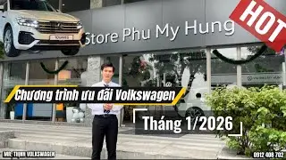 BÁO GIÁ NHANH CÁC MODEL VOLKSWAGEN ĐẦU THÁNG 1/2026 | THỜI ĐIỂM VÀNG SỞ HỮU MÓN HỜI TRƯỚC TẾT 2026