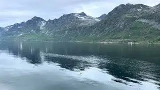 Silent Fjord &ndash; Peaceful Nature, No Sound, best for meditation, mountains view, Norwegian scenery