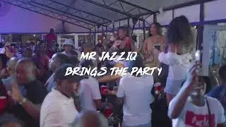 Mr JazziQ  brings party 🎉 VSOP