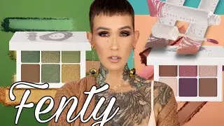 NEW FENTY! 2 LOOKS & LIP SWATCHES / Wine & Money Snap Shadows & Pro Kiss'r Lip Balms