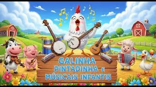 🎵🐔A Galinha Pintadinha Coletania de musicas infanits🐔🎵