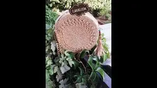 Kağıt ipten örgü makaron çanta astarlama fermuar dikimi (part 2)