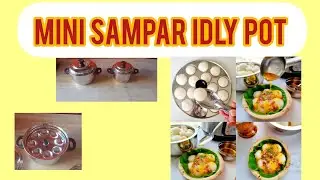 #idly #kitchen mini sampar idly pot 2size available order WhatsApp 9361221287