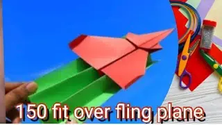 how to make paper plane launcher, paper airplane launcher, flying airplane, rubber band launcher