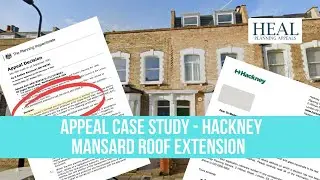 Mansard Roof Extension Planning Appeal London Borough Hackney Case Study