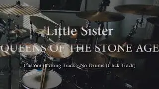 Little Sister - Queens Of The Stone Age - Custom Backing Track (No Drums)