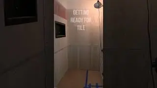 Getting Ready for Shower Tile (Thin-Set)