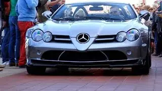 Supercar Parade: Veyron GS Vitesse, 722s Roadster, 599 GTO, CGT, Aventador, Superleggera