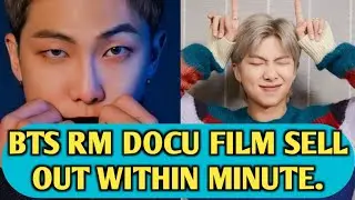 'Trending' BTS RM Documentary films Right Places Wrong Place Sell Out Within Minute.