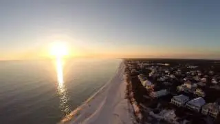 Old Florida Beach - Draper Lake - The Retreat Aerial footage Quadcopter Real Estate Santa Rosa Beach