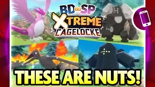 EXTREME LEGENDARY Pokemon forms ARE AMAZING! BDSP Extreme Randomizer Nuzlocke #shorts