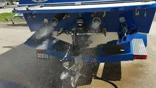 2004 Checkmate Convincor 300 572ci Procharger idle The Blue Flame