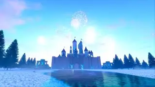 Frozen Castle | Winter Fireworks Celebration - Fairytale Music | Neon Blurr