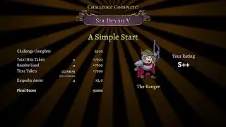 Rogue Legacy 2: Perfect score on (almost) all combat scars (ranger, shockwave)