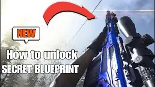 How to unlock the NEW SECRET BLUEPRINT in WARZONE (Lonely Lagoon AX-50 Blueprint)