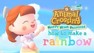 How To Get A Rainbow Sky In ACNH: Happy Home Paradise 🌈