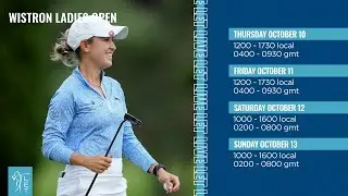 LIVE | Round 4 | Wistron Ladies Open