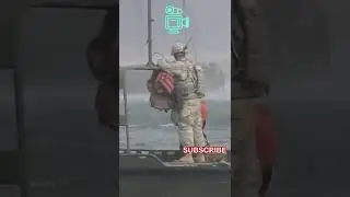 How U.S. Army Builds Floating Bridge?