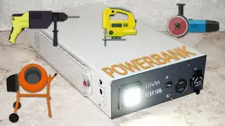 DIY PowerBank 12,8V 50Ah LiFePO4 4S2P