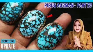 GEMSTONES UPDATE 24062024 - BATU PIRUS AGEMAN PART 27 - PIRUS PERSIA XINJIANG HIJAU GRADASI LAWAS