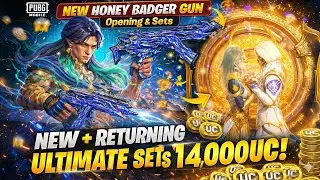 INSANE LUCK!😱NEW Witherbloom Ultimate + Honey Badger + Returning Ultimates in $14,000 UC|PUBG Mobile