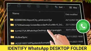 Как найти и удалить файлы WhatsApp Desktop на ПК в 2025 году | Как найти файлы WhatsApp Desktop