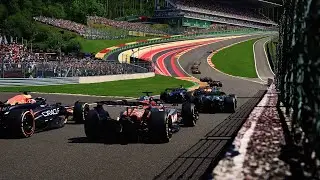 F1 23 Cockpit Cam - Max Vertappen's Red Bull RB19 | 2023 Belgian GP | Race Gameplay