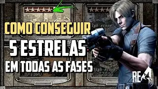 COMO CONSEGUIR 5 ESTRELAS EM TODAS AS FASES NO MERCENÁRIOS EM RESIDENT EVIL 4