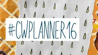 #cwplanner16 - journal with me. Collage weekly planner by Margarete Miller