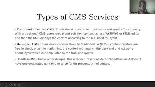 Introduction to CMS