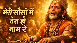 मेरे तन में भी राम | Hanuman Ji Bhajan | Meri Saanson Mein Tera Hi Naam Re | Ram Bhajan  #newbhajan 