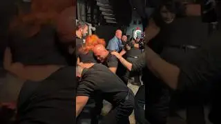 Mami and The Man brawled backstage at #WWERaw! Save it for #WrestleMania! 👊😤