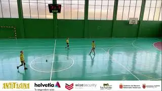 LIGA. 2ª FASE - J01 - Helvetia Anaitasuna A vs Talleres Murieta A