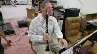Jeanjean 18 Etudes for Clarinet - Etude #1 Second Upload
