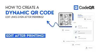 How to Create a Dynamic QR Code (Edit links even after printing!)
