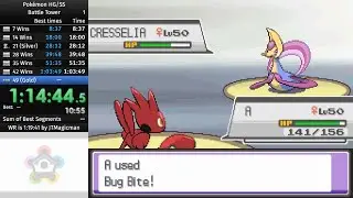 Pokémon HG/SS Battle Tower speedrun in 1:16:24*