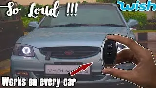 Make ANY CAR LOUD with PRESS of BUTTON!! /Electric exhaust cut off install/WISH car parts