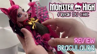 Monster High Freak Du Chic Draculaura Doll Review! (SDCC 2023)