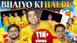 Mere dono bhaiyo ki Haldi ❤️😍 (LITTLE DANISH)