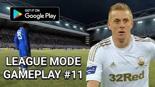 Real Football 2012 Offline Android | League Mode Gameplay #11 | MOD Apk Unlimited Money